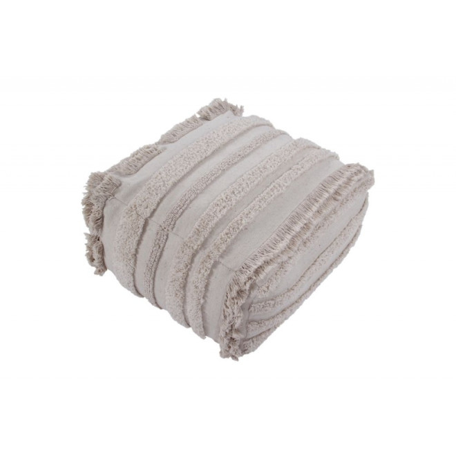Beiger Puff