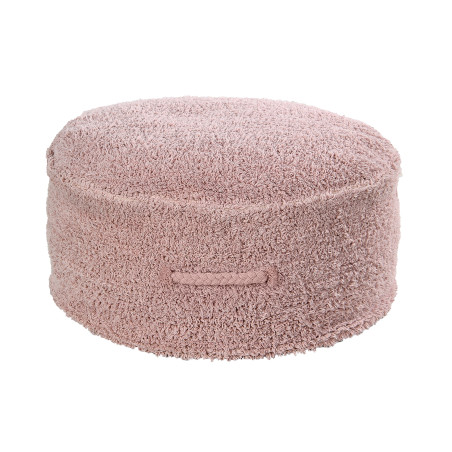 Pouf rose pour chambre de bébé et enfant