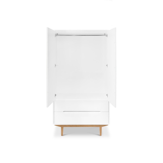 Weißer Kinderkleiderschrank