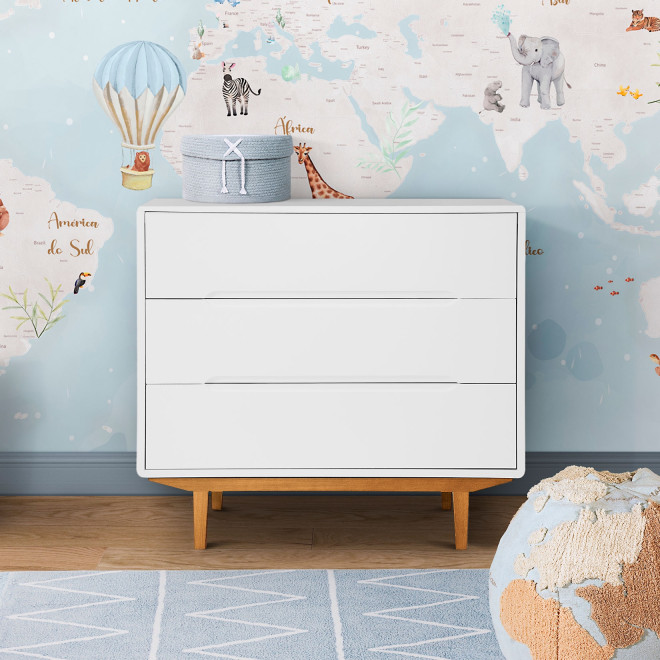 commode bébé, commode enfant, commode enfant, commode de rangement, table à langer, chambre bébé, chambre enfant, flybaby