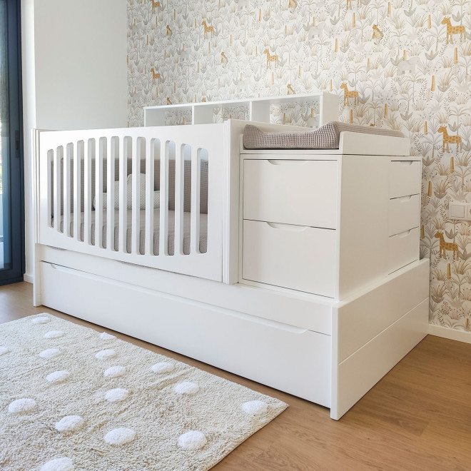 Umwandelbares Babyzimmer 4 in 1