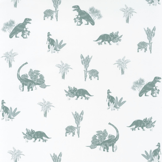 White Dinosaur Wallpaper