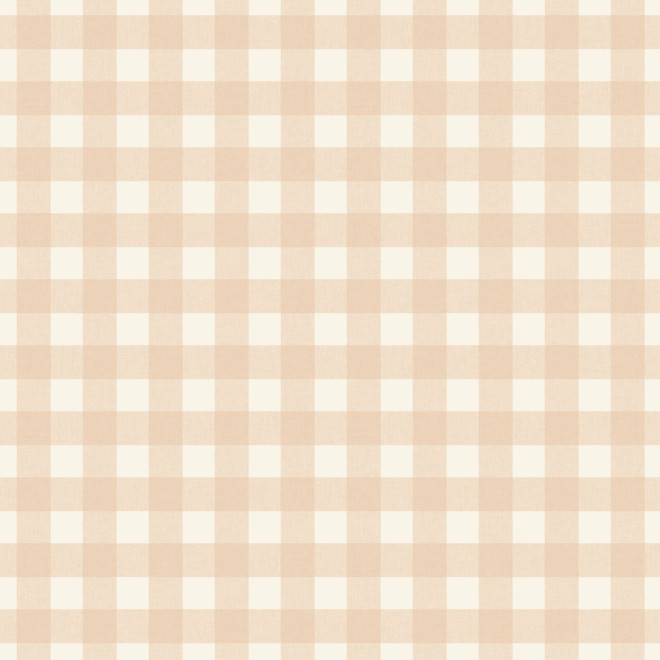 Beige Karierte Tapete
