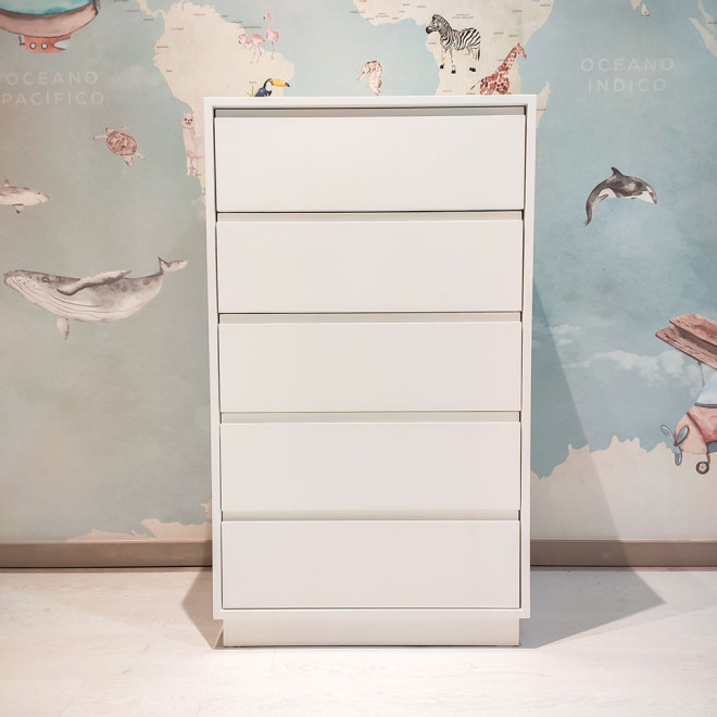 tall dresser with drawers for baby and children's room