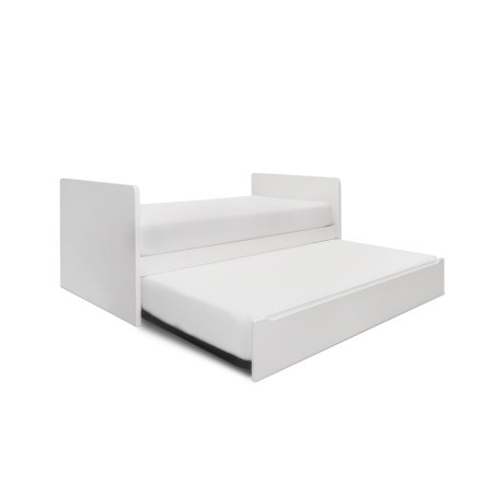 Lit double pour jeunes blanc Flybaby