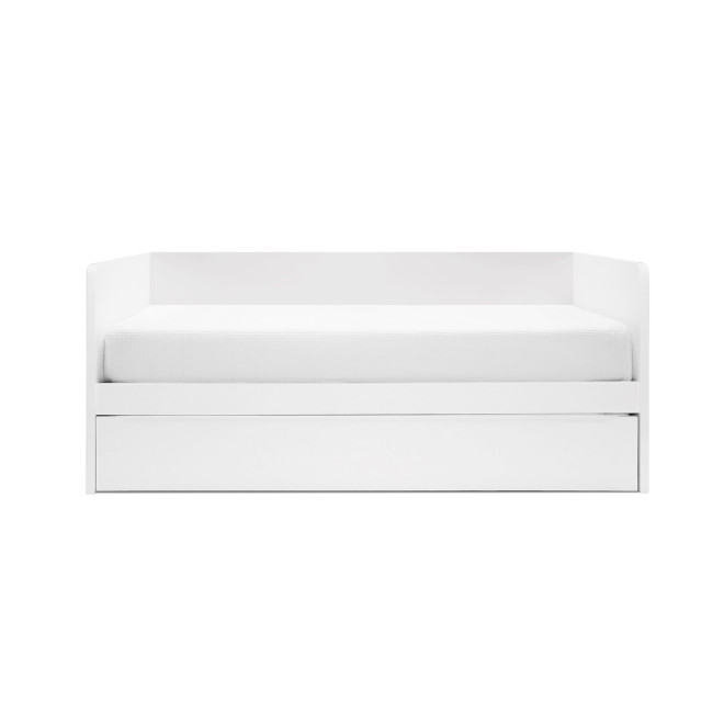 Lit enfant blanc avec lit supplémentaire Flybaby
