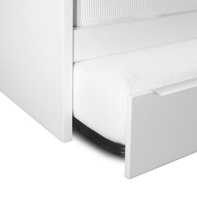 Detail zur Öffnung des Kinderbetts Rom, Flybaby