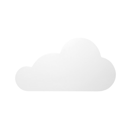 Seitliches Schutzgitter in Wolkenform für Kinderbett