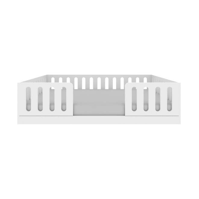 Lit Montessori Avec Protections Blanc FlyBaby