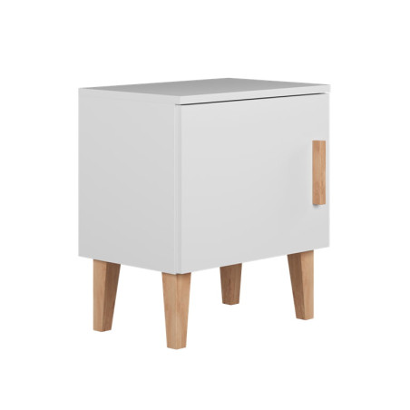 moderne Nachttische weiß Holz
