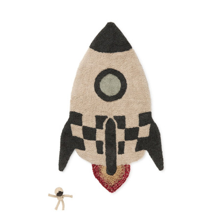 Teppich Rakete Astronaut C-ROCKET