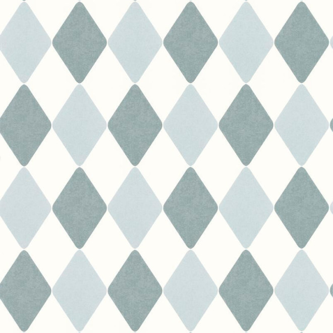 papel de parede geométrico azul