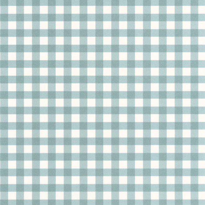 Kinder-Tapete Vichy Blau
