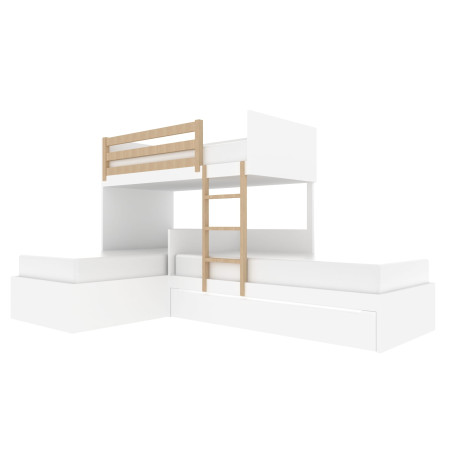 white-wooden-triple-bed-flybaby