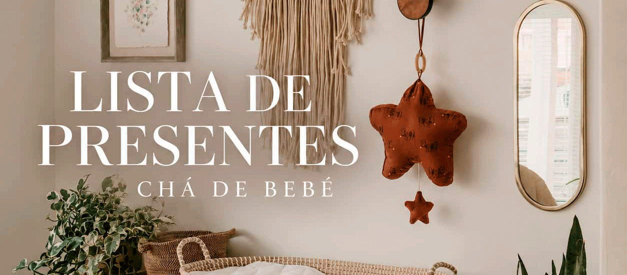 cha de bebe - lista de presentes